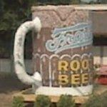 Giant mug of root beer