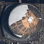 Louisiana Superdome after Katrina